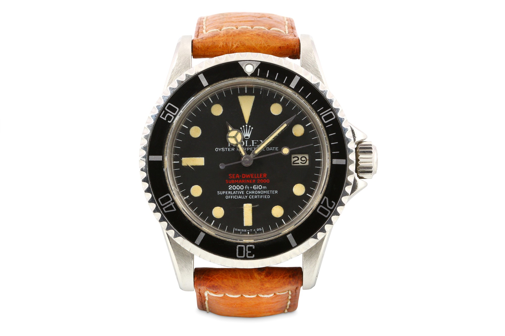 A Rolex men's 18k yellow gold automatic chronograph bracelet watch 
